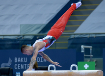 Bakıda idman gimnastikası üzrə Dünya Kuboku yarışlarının ilk günü start götürüb. Azərbaycan, 19 fevral, 2016